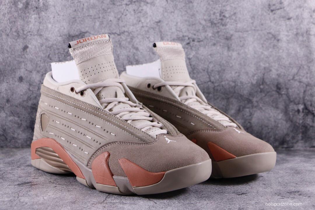 CLOT x Air Jordan 14 Low SP Terracotta