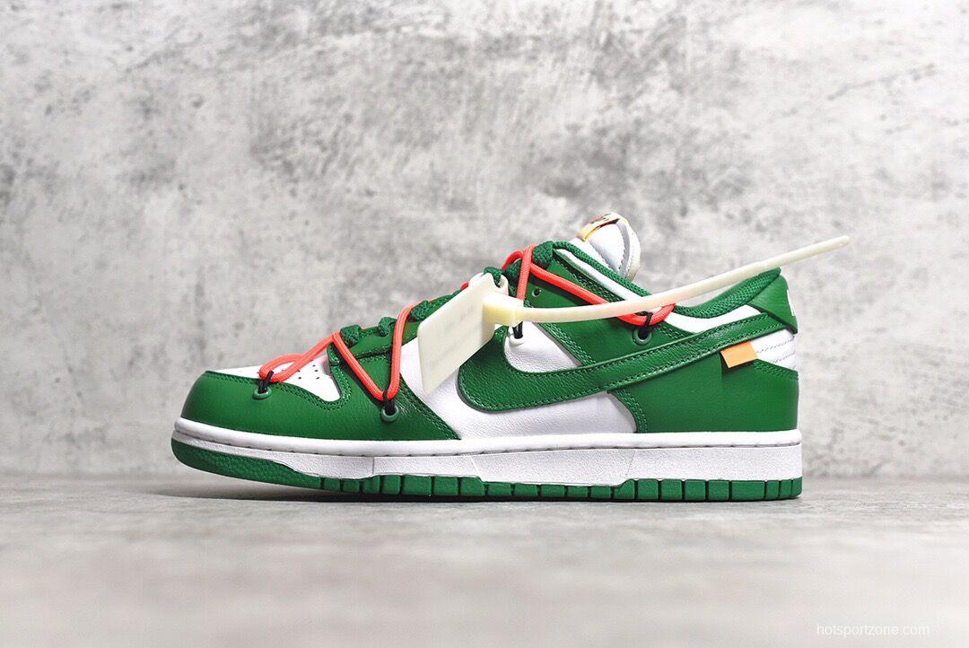 OFF-White x Nike Dunk Low LTHR OW