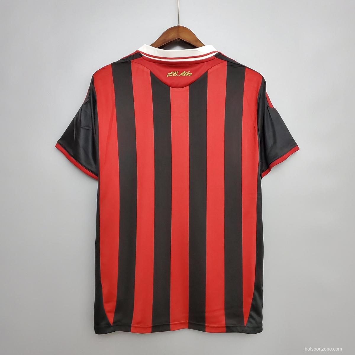 Retro 09/10 AC Milan home Soccer Jersey