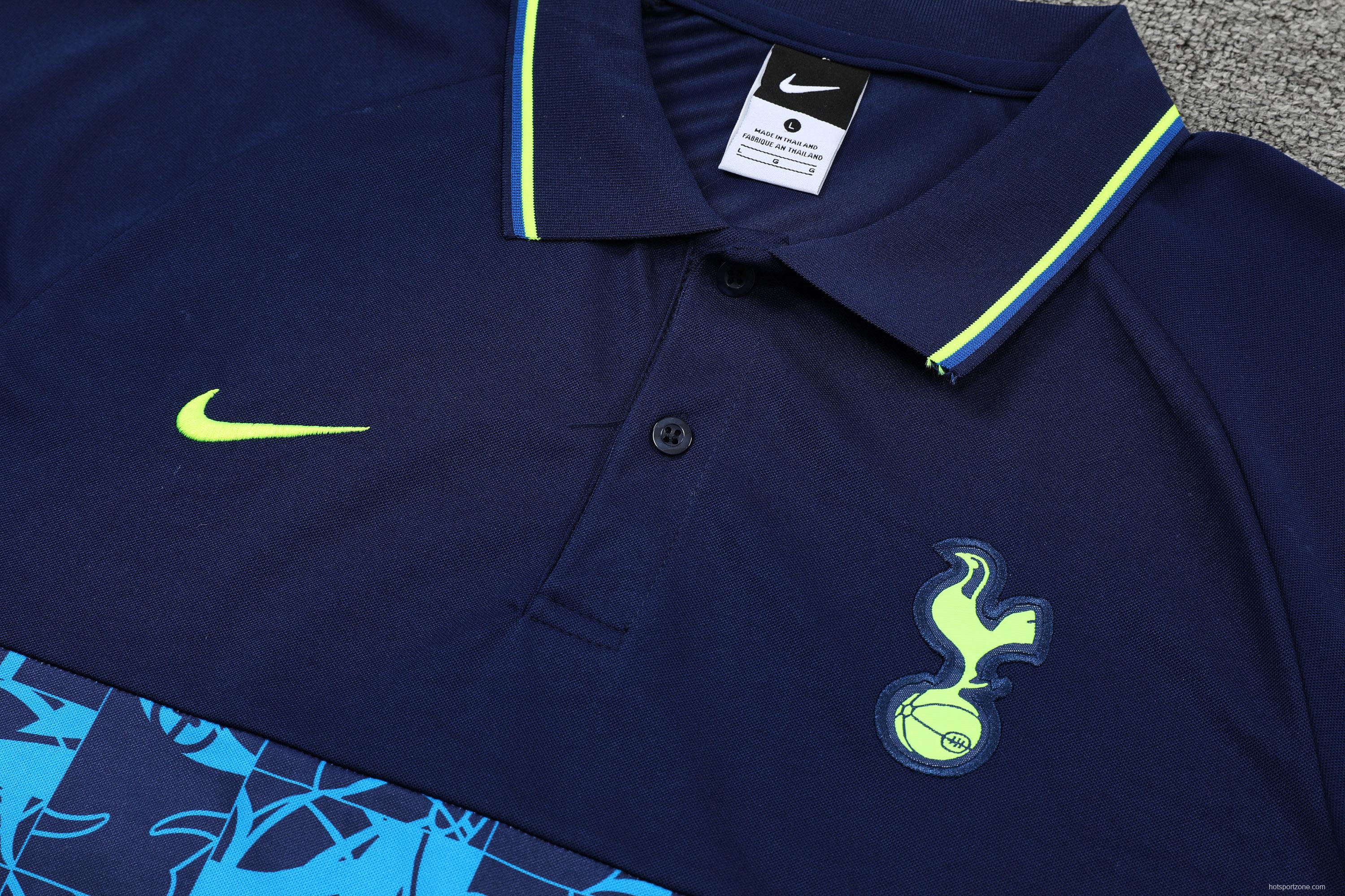 Tottenham Hotspur POLO kit royal blue (not sold separately)