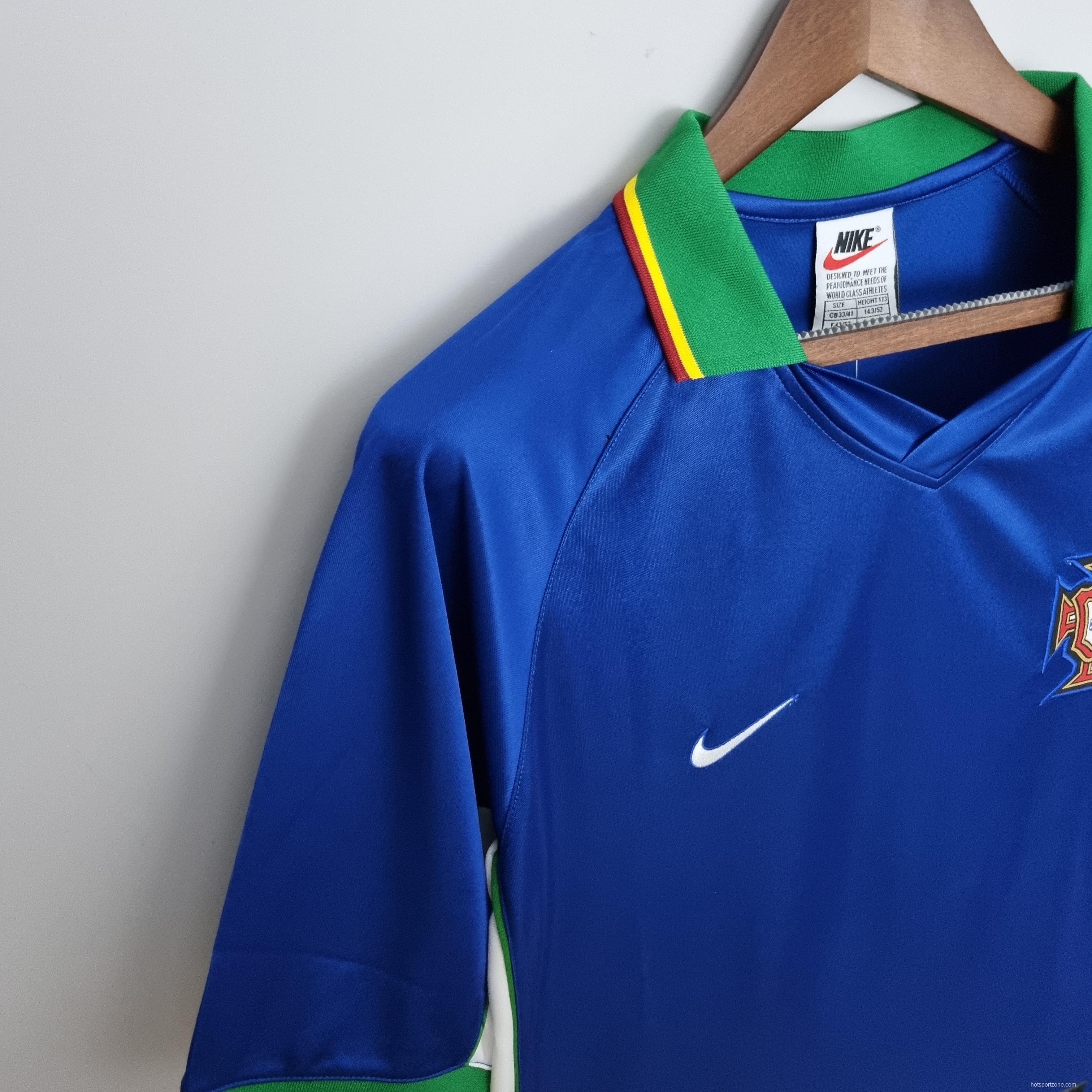 Retro 1998 Portugal away Soccer Jersey