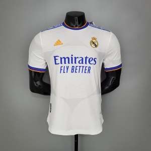 21/22 Real Madrid player version home Soccer Jersey