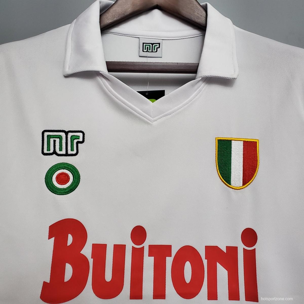 Retro Napoli 87/88 away Soccer Jersey