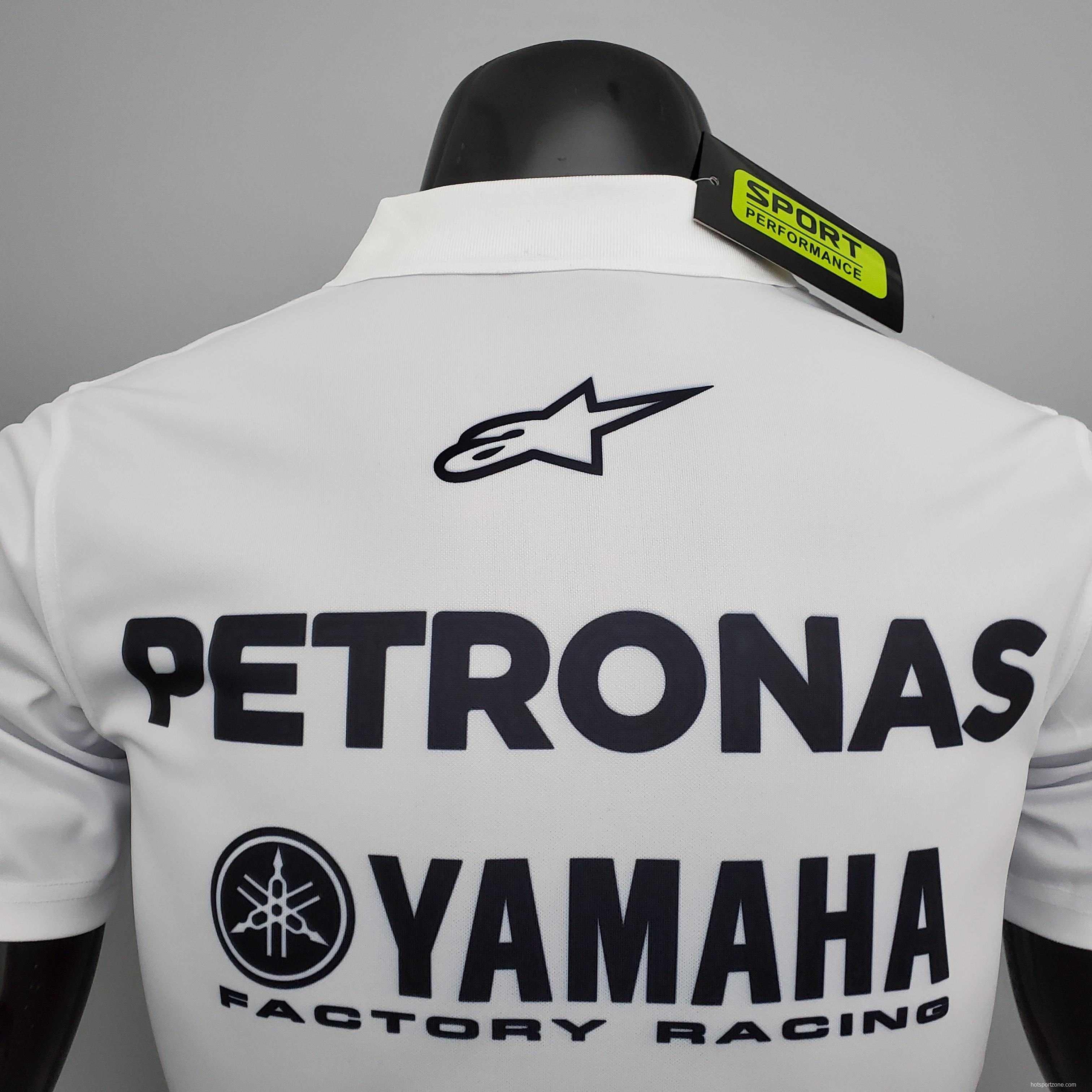 F1 Formula One 2021 Yamaha Racing Suit white S-5XL