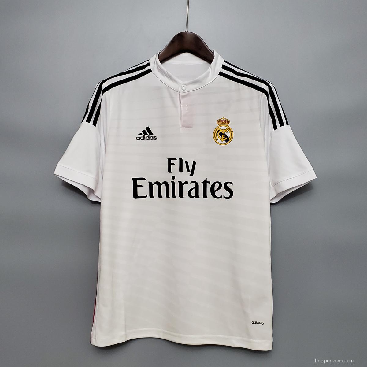 Retro Real Madrid 14/15 home Soccer Jersey