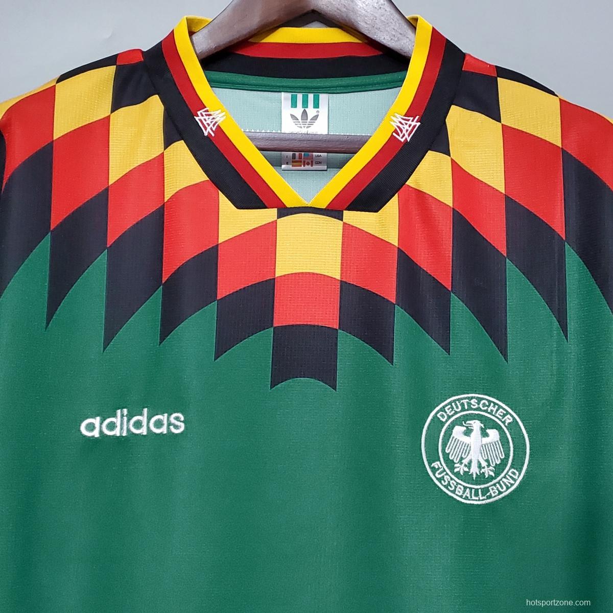 Retro 1994 Germany away Soccer Jersey