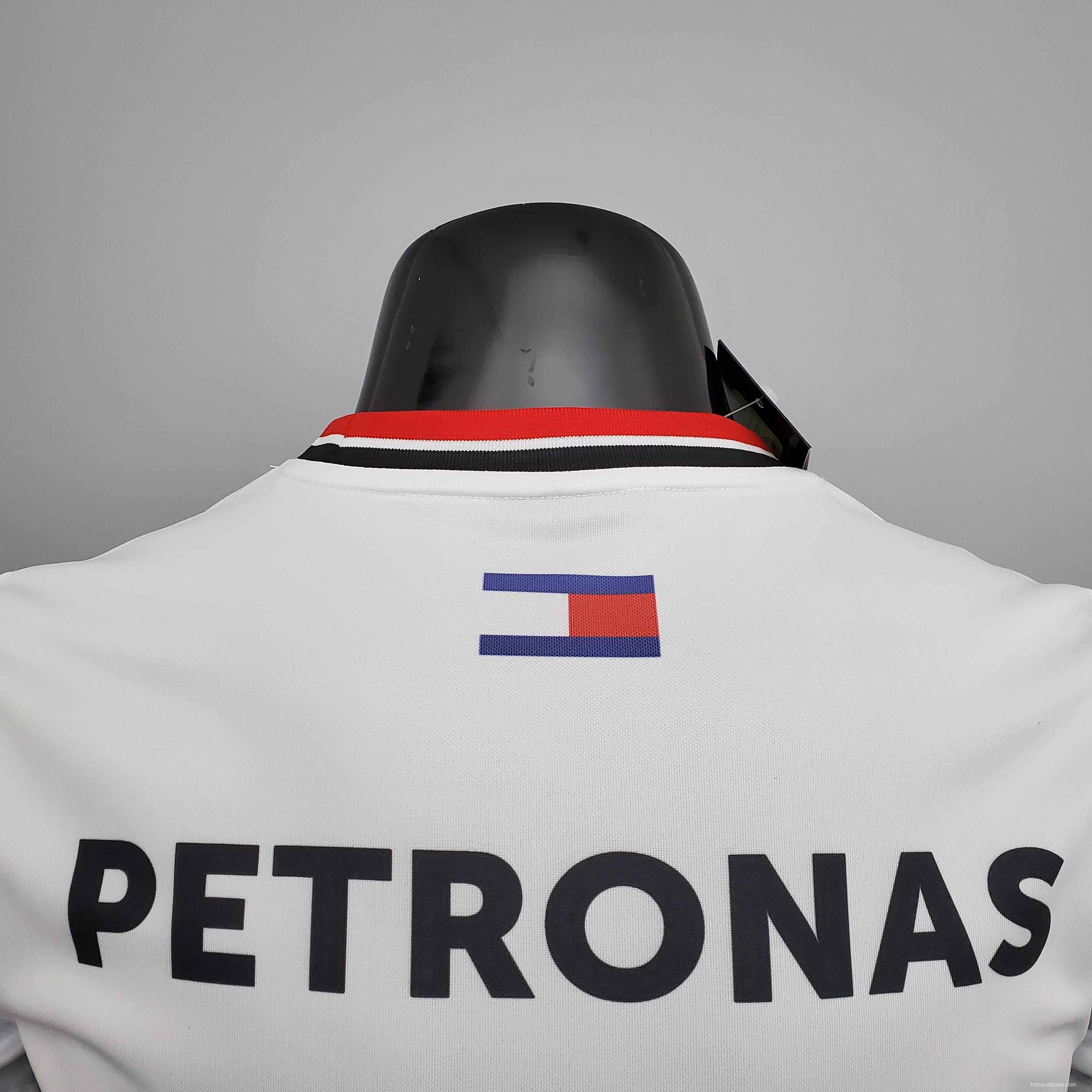 F1 Formula One racing suit; Mercedes White S-5XL