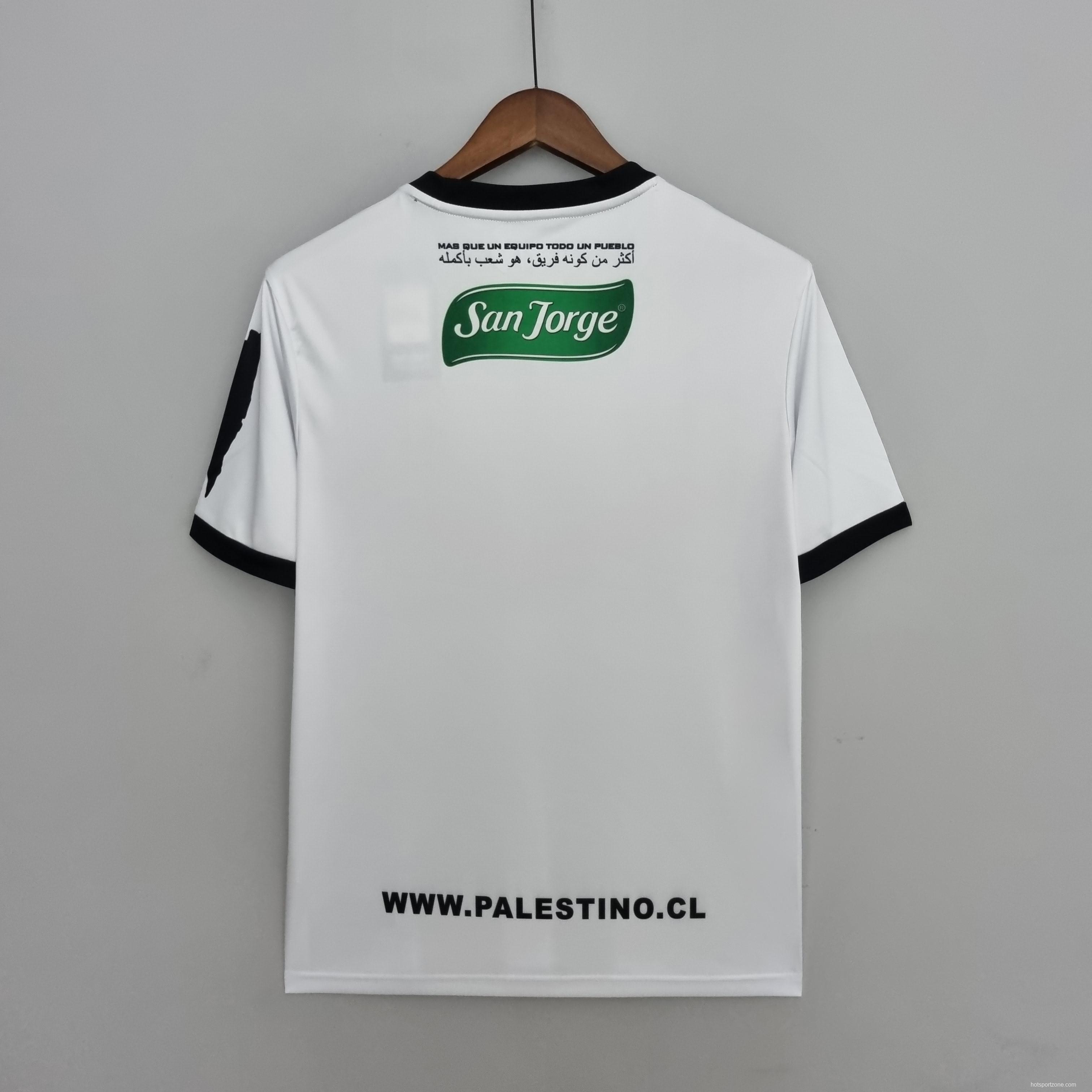 22/23 Deportivo Palestino White Soccer Jersey