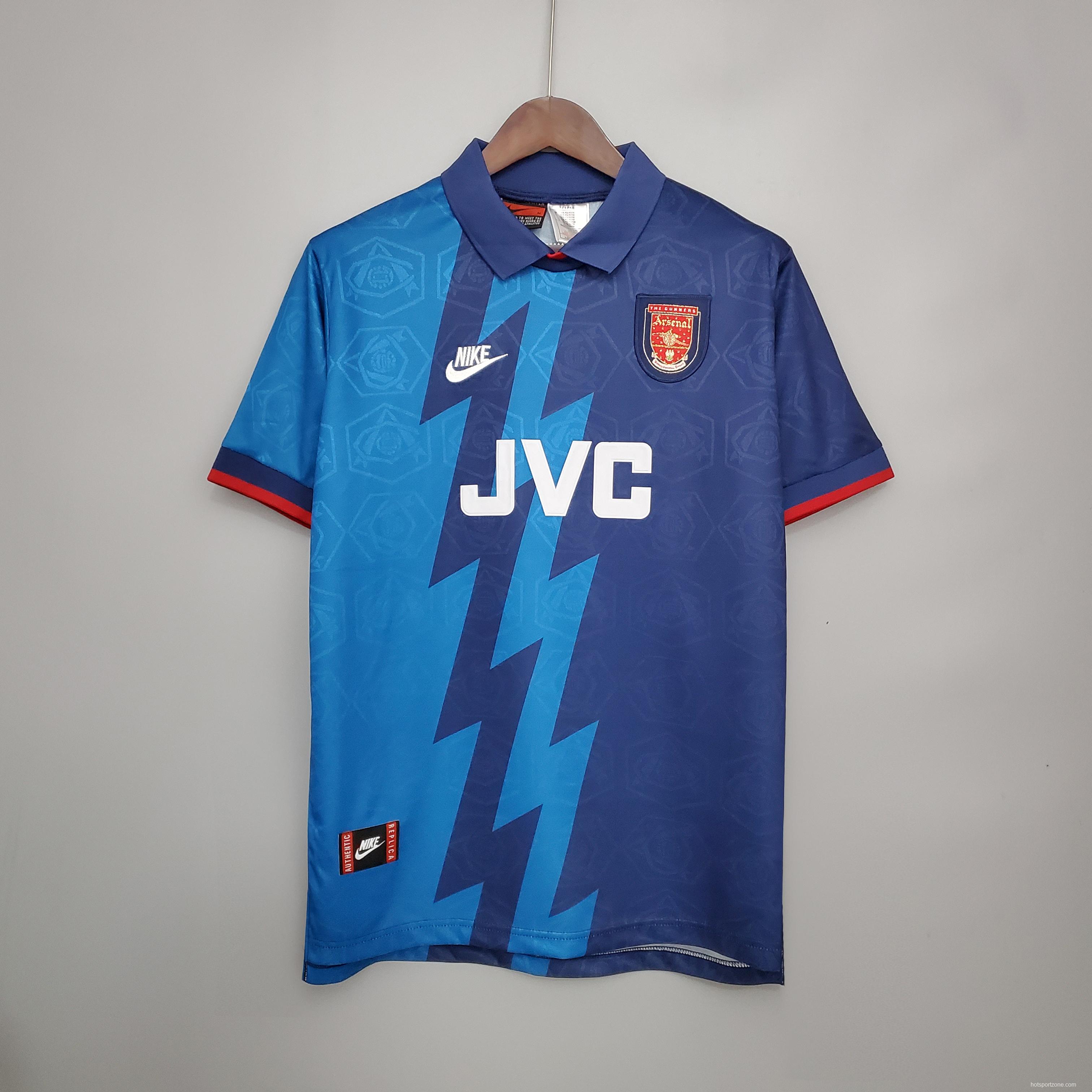 Retro 95/96 Arsenal away Soccer Jersey