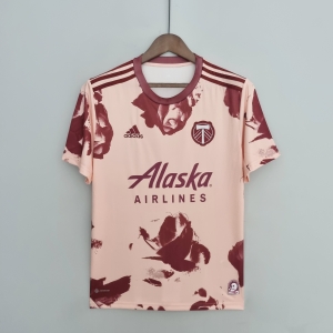22/23 Portland Timbers Pink Soccer Jersey