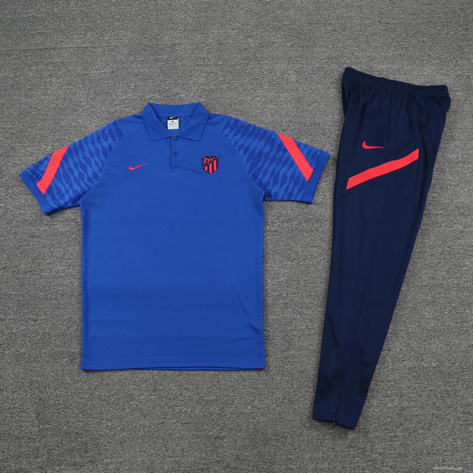 Atletico Madrid POLO kit Diamond Blue(not supported to be sold separately)