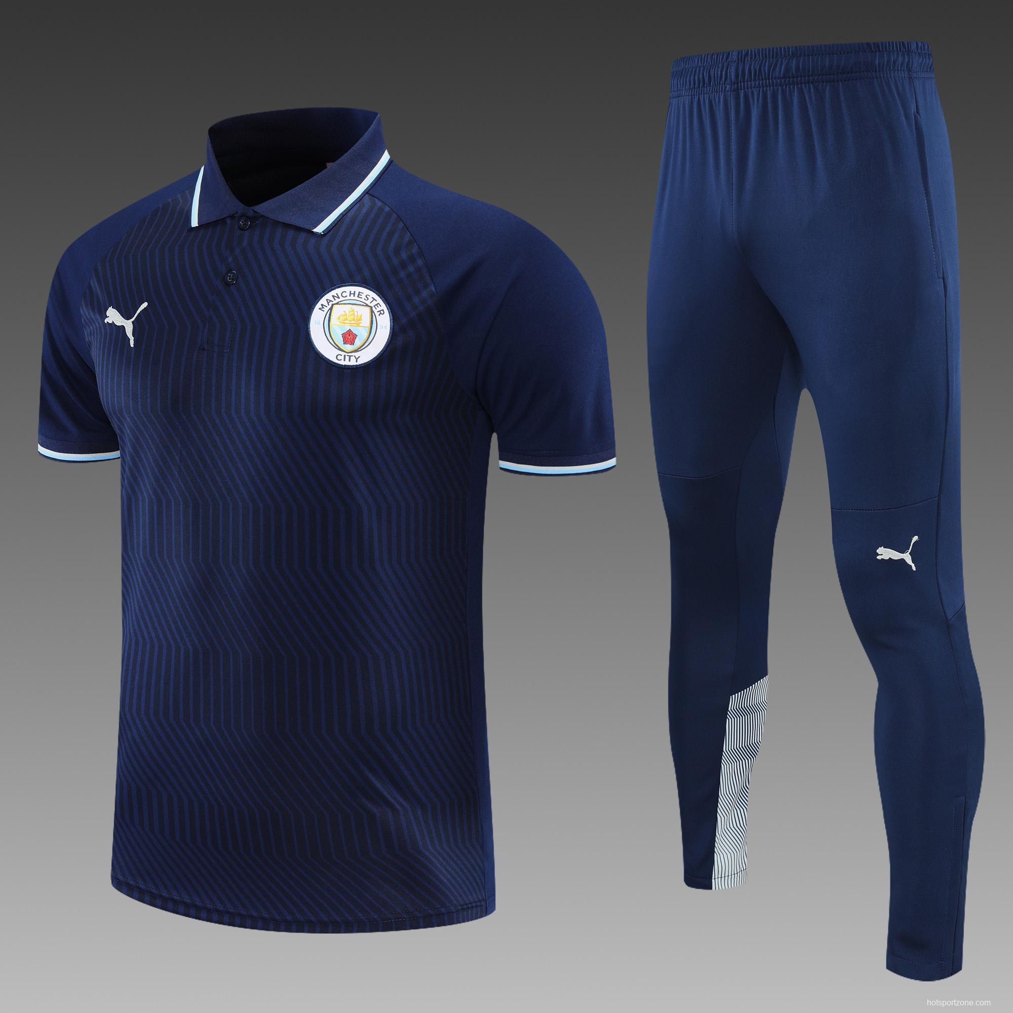 Manchester City POLO kit Dark Blue (not supported to be sold separately)