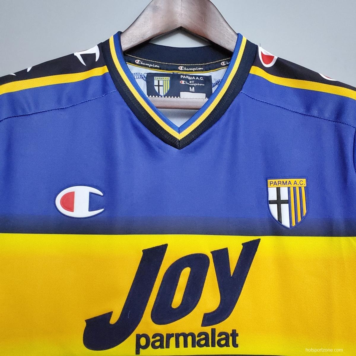 Retro Parma 01/02 home Soccer Jersey