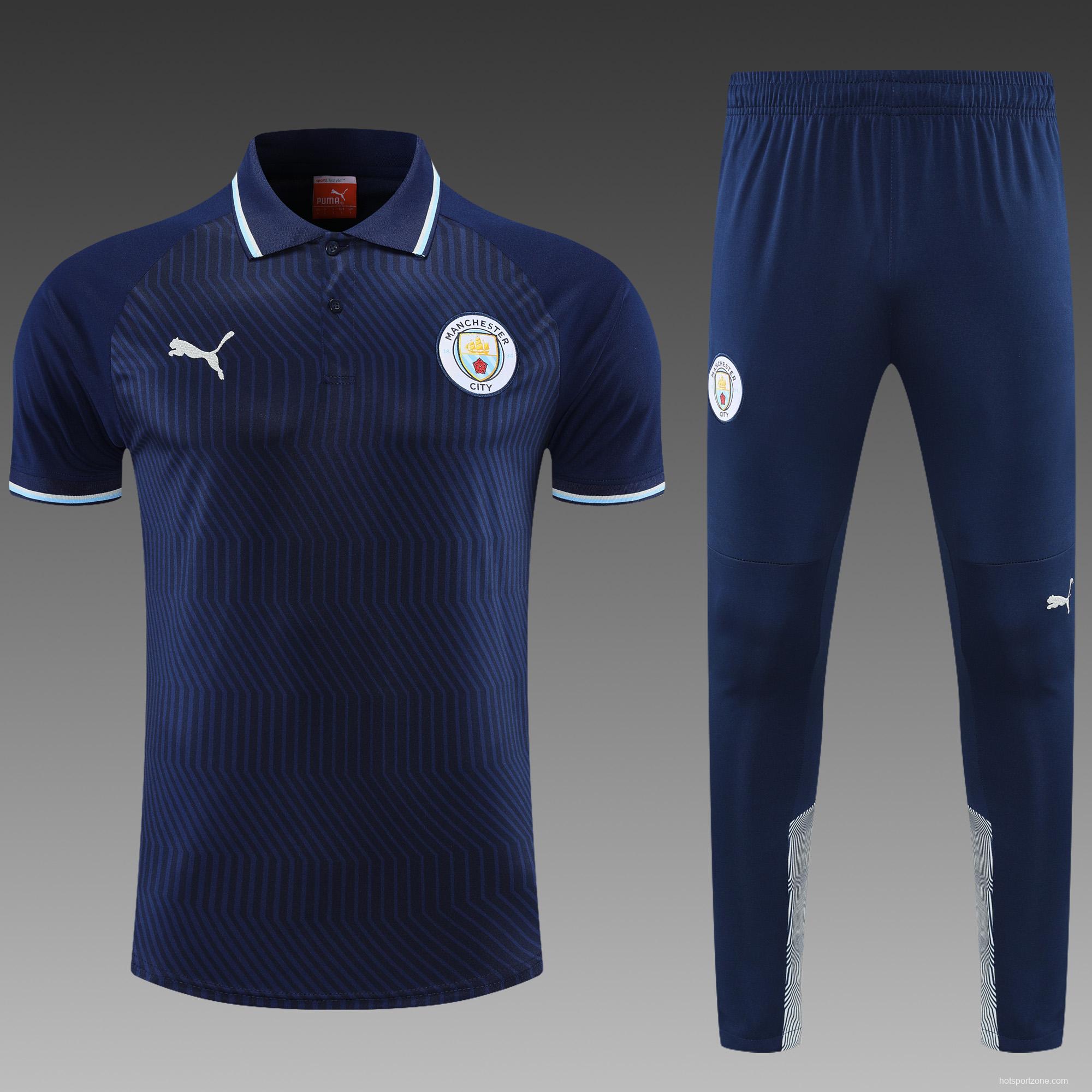 Manchester City POLO kit Dark Blue (not supported to be sold separately)