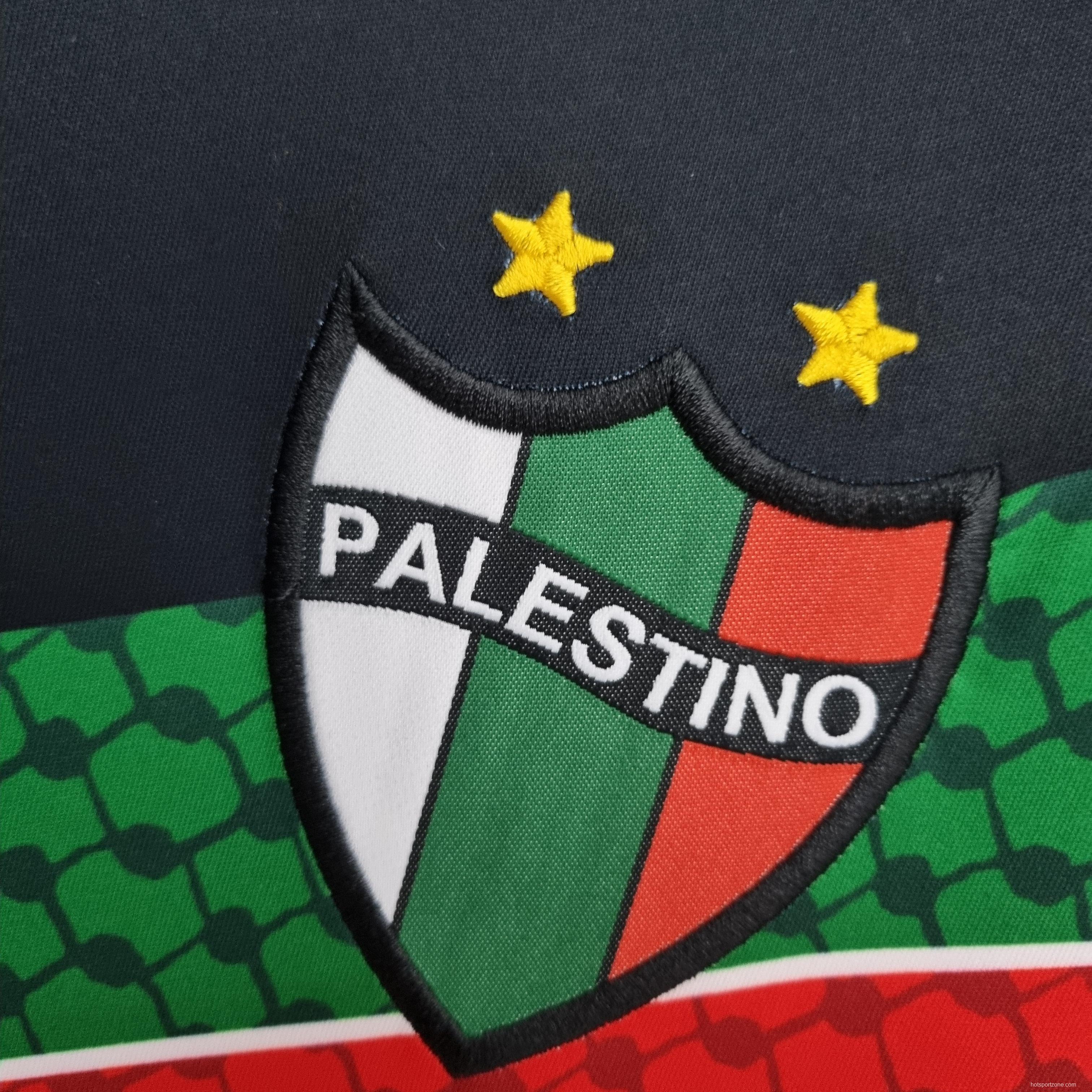 22/23 Deportivo Palestino Black Soccer Jersey