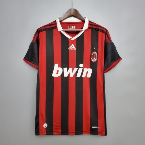 Retro 09/10 AC Milan home Soccer Jersey