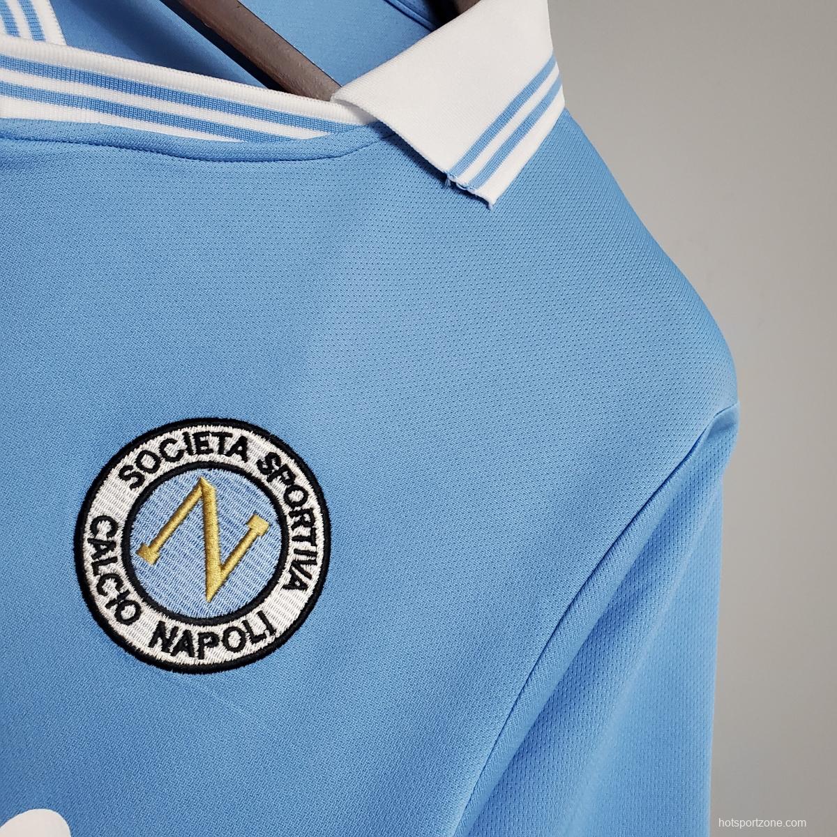 Retro Napoli 86/87 home Soccer Jersey