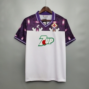 Retro 92/93 Fiorentina away Soccer Jersey