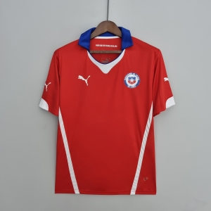 Retro 2014 Chile home Soccer Jersey