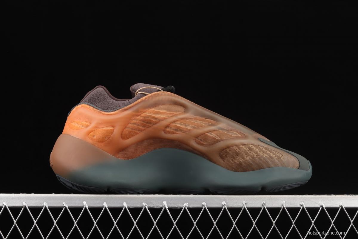 Adidas Yeezy 700V3 GY4109 Kanye coconut 700V3 caramel yellow running shoes