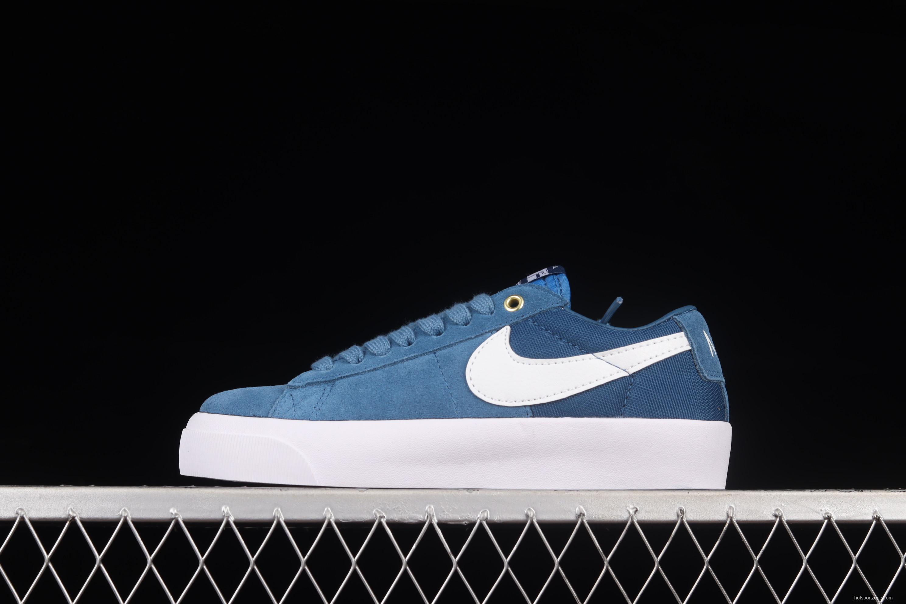 NIKE SB Zoom Blazer Low Pro GT QS Trail Blazers low-top casual board shoes DC7695-401