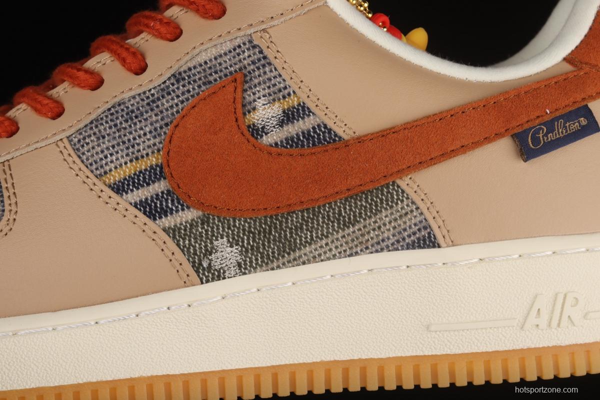 NIKE Air Force 11607 ESS low-top casual board shoes with the theme of the year of the Tiger CW2288-686