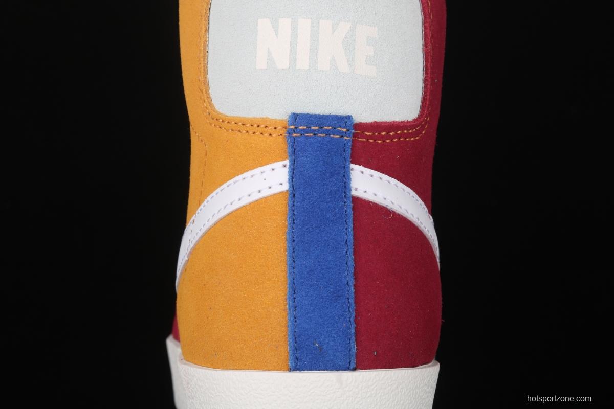 NIKE Blazer Mid'77 Vntg WE Suede Trail Blazers Classic High Band Leisure Sports Board shoes CI1167-600