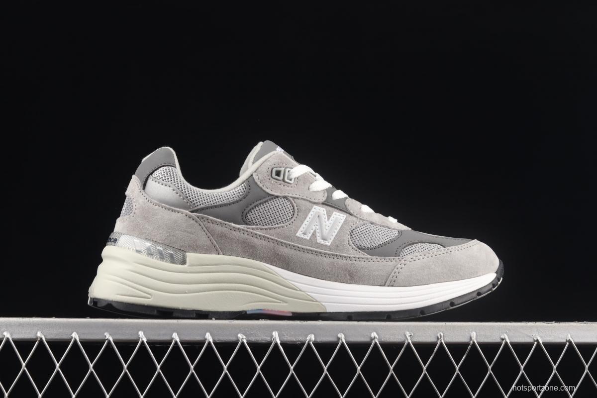 New Balance NB MAdidase In USA M992 series American blood classic retro leisure sports daddy running shoes M992GR