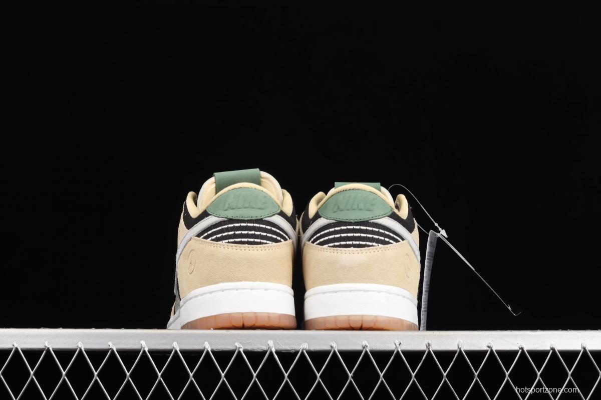 NIKE SB Low DUNK Rooted in Peace embroidery earth color limited low-top skateboard shoes DJ4671-294