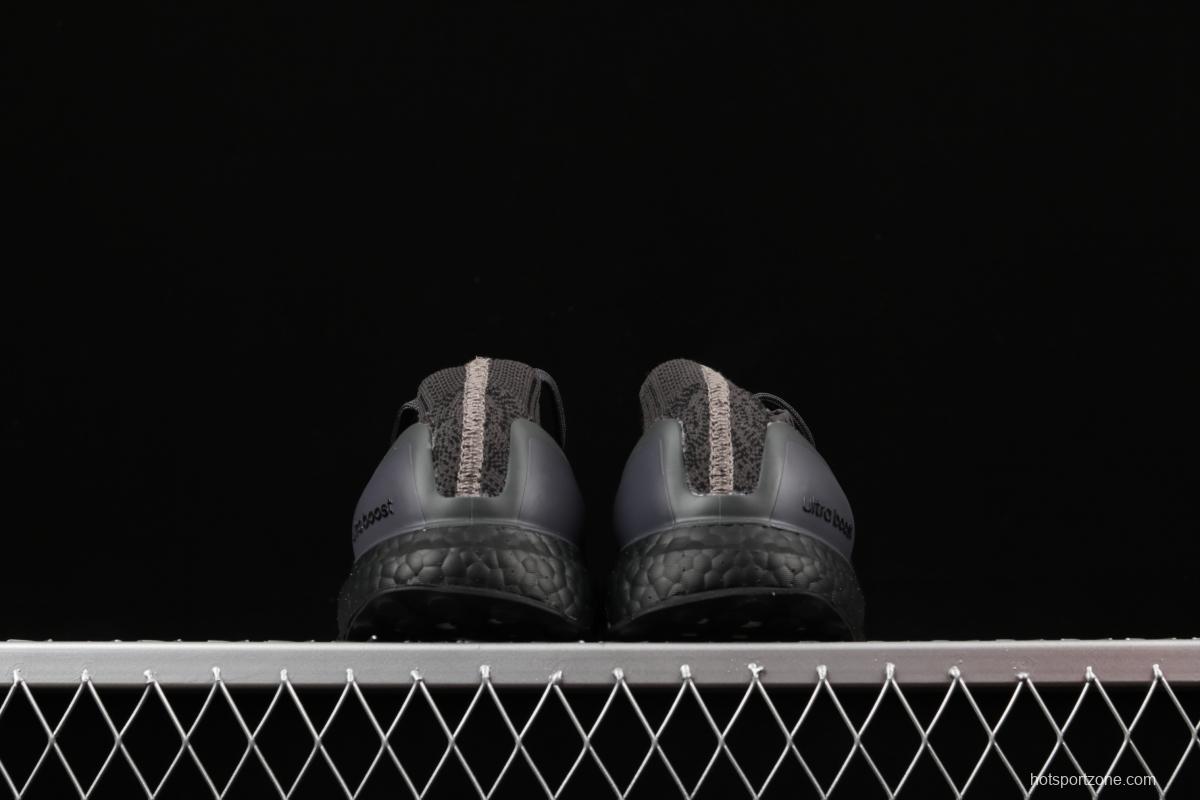 Adidas Ultra Boost Uncaged LTD Triple Black BA7996 socks and shoes