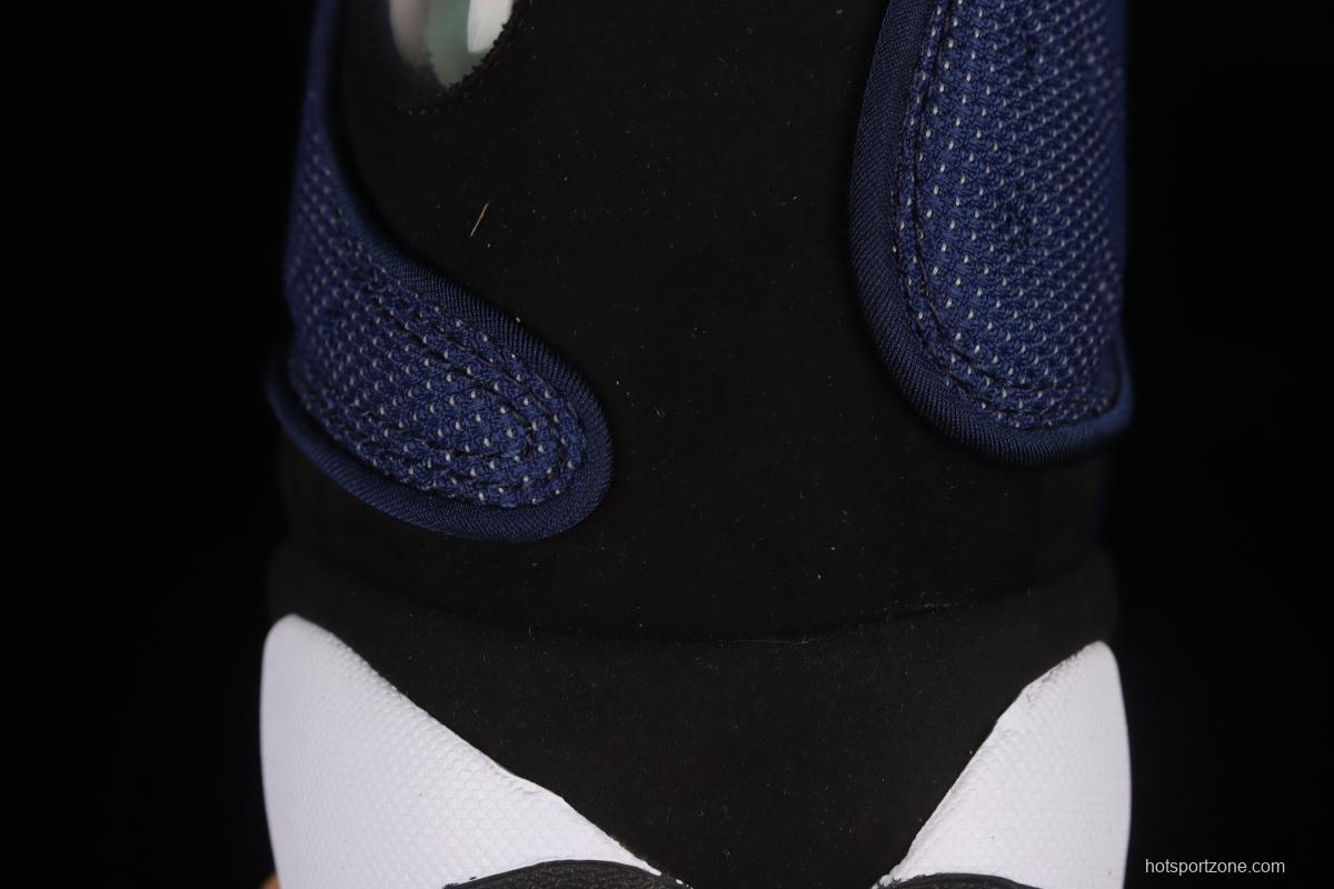 Air Jordan 13 Flint 3 3 Navy Black Blue 3M Reflective Basketball Shoes DJ5982-400