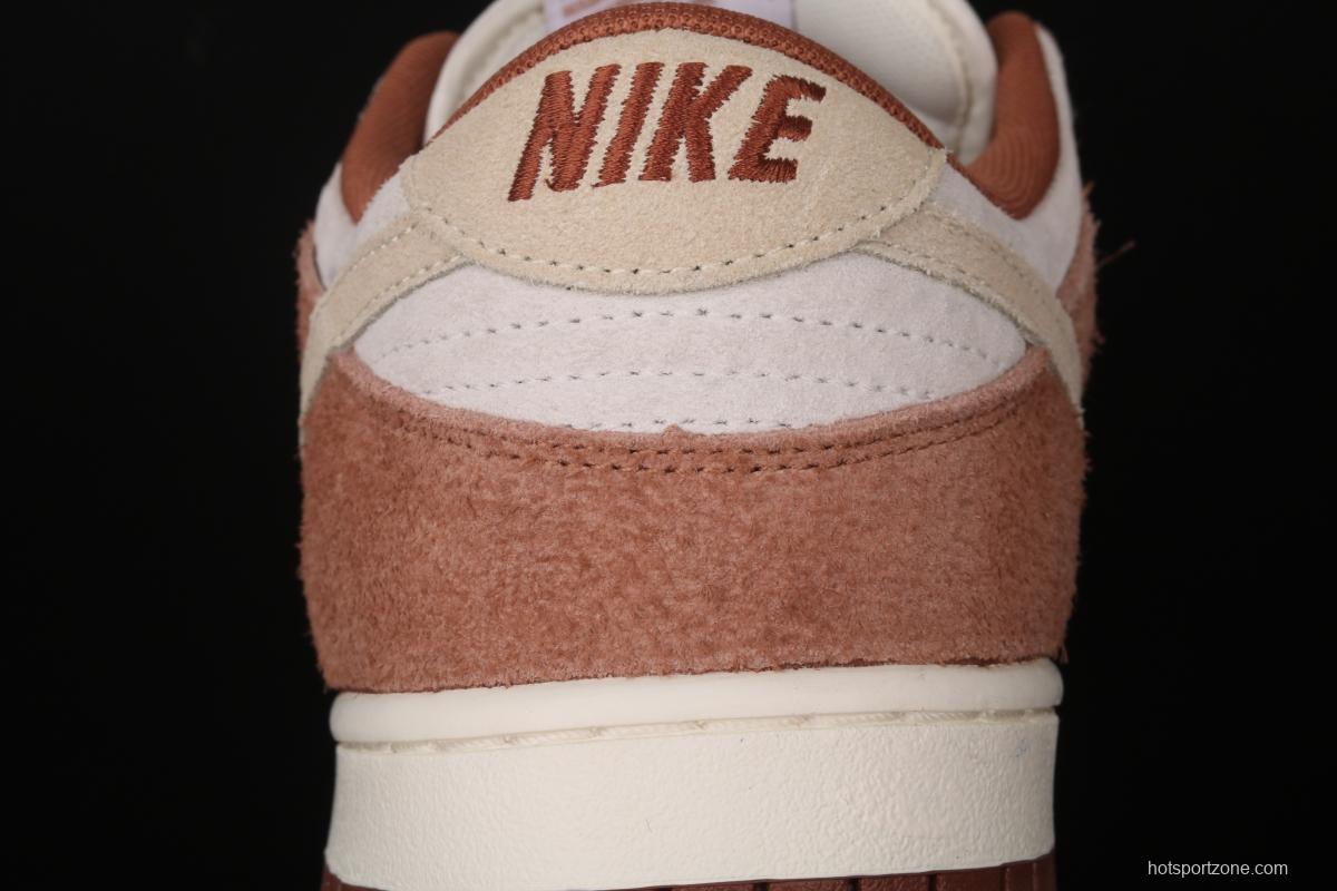 NIKE SB DUNK Low Prm milk brown SB buckle rebound fashion casual board shoes DD1390-100