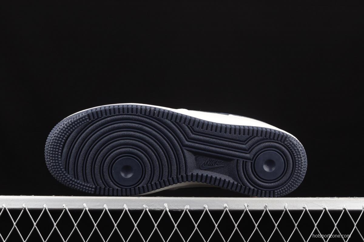 NIKE Air Force 1x 07 Low meter dark blue color matching low top casual board shoes PA3035-068