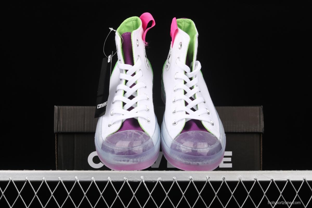 Converse All Star CX Converse neutral crystal jelly ice cream cool summer high top casual board shoes 170833C