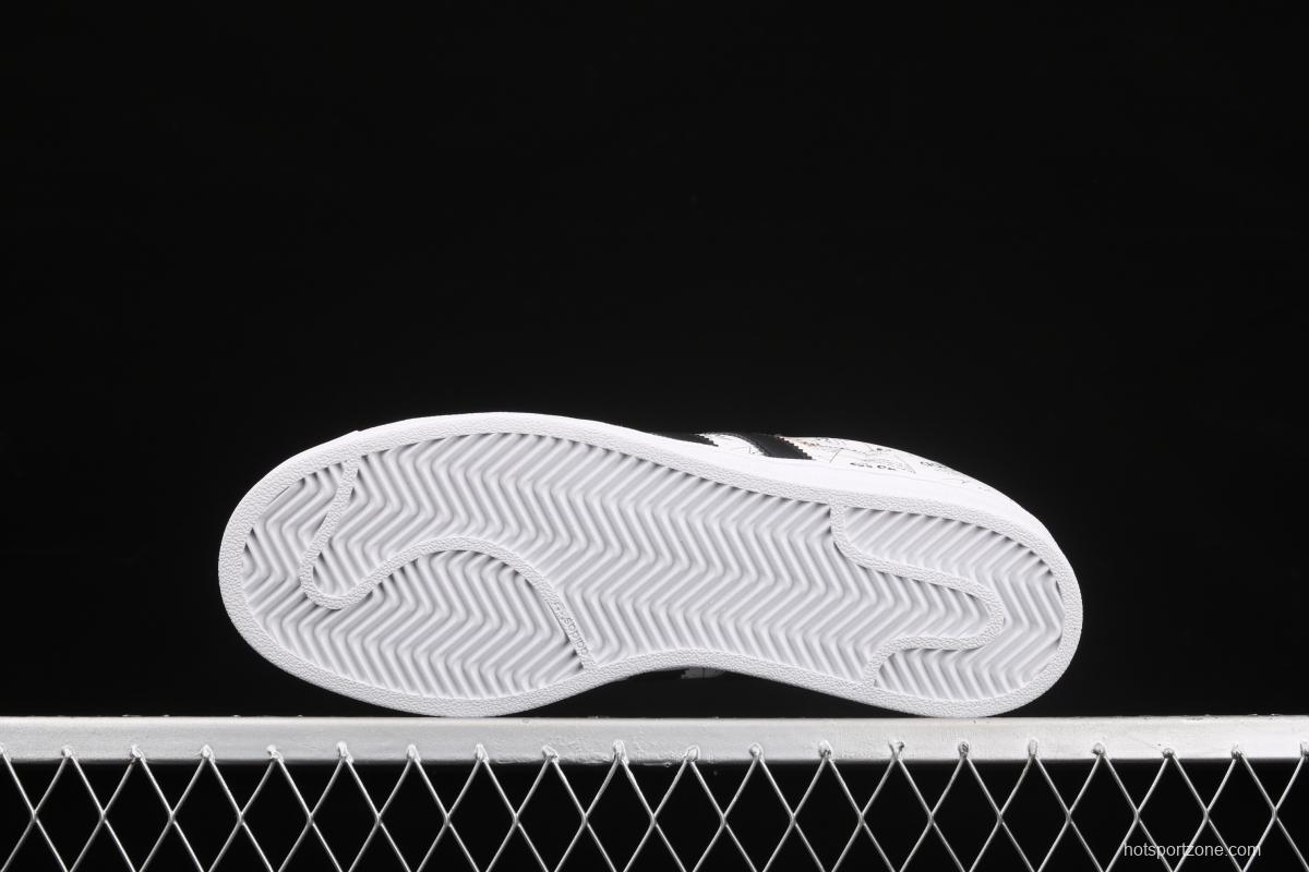 Adidas Originals Superstar EG2915 shell head 3M reflective leisure board shoes