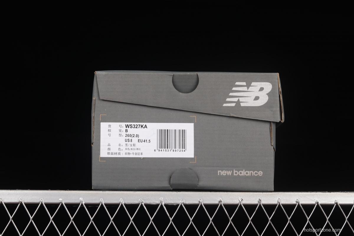 New Balance MS327 series retro leisure sports jogging shoes WS327KA