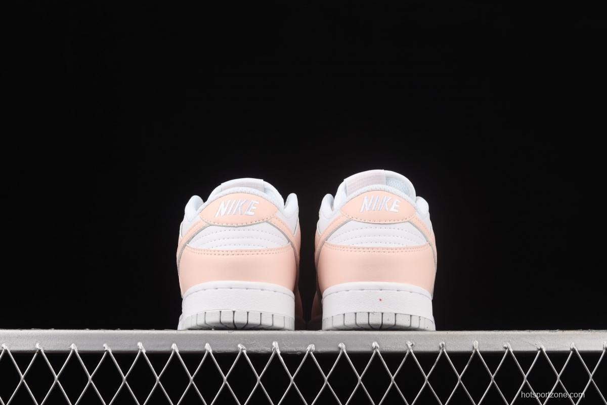 NIKE DUNK Low Next Nature white and pink SB rebound fashion casual board shoes DD1873-100