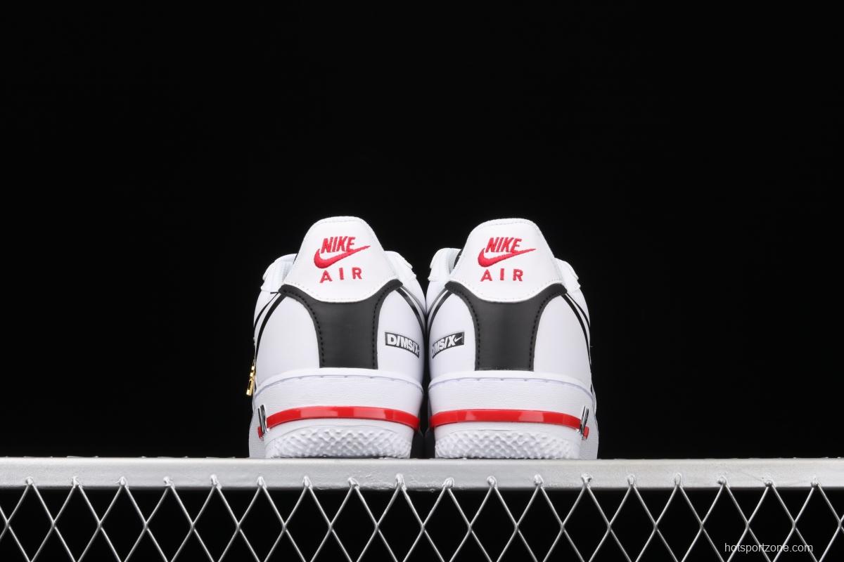 NIKE Air Force 1 React big hook analysis of low-top sports leisure board shoes CD4366-100
