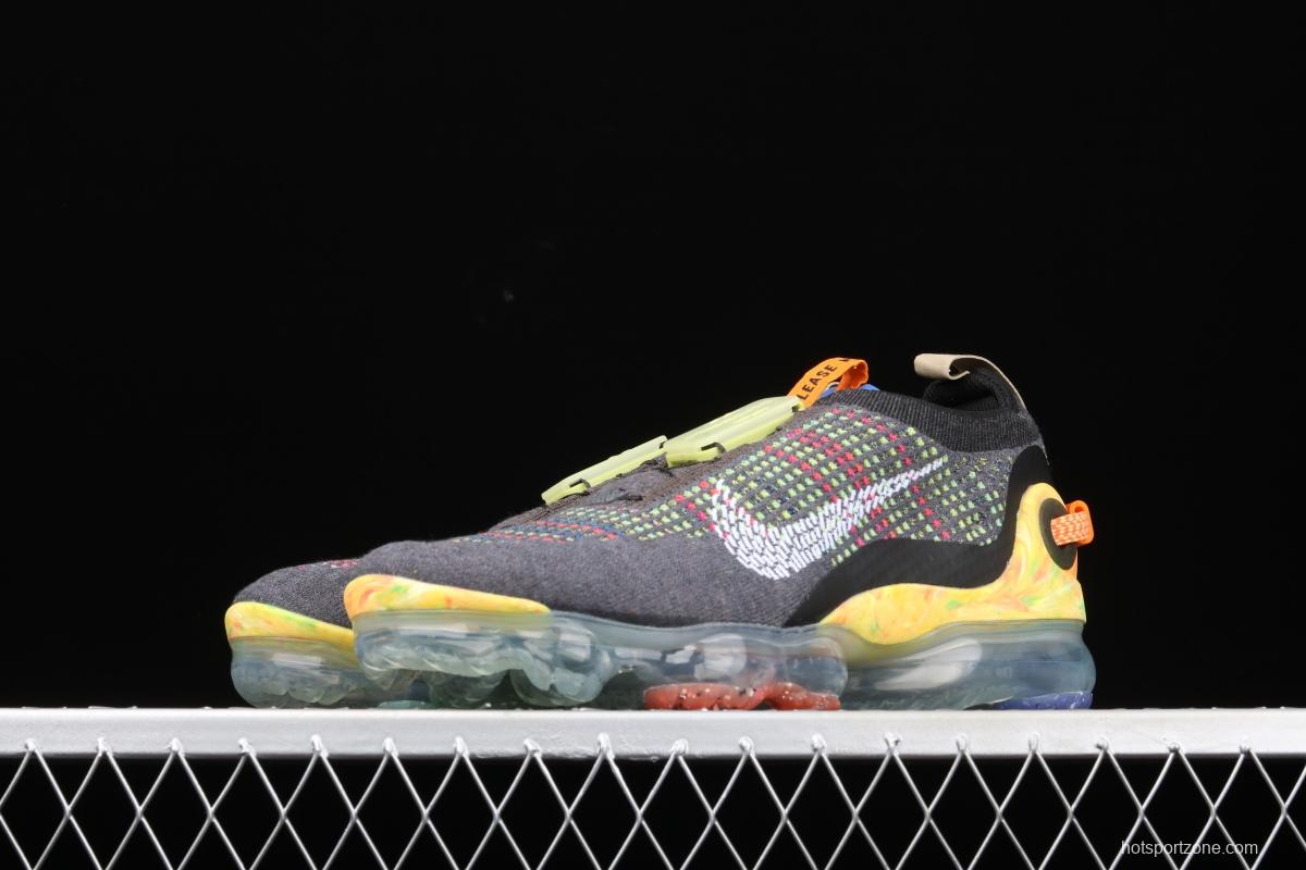 NIKE Air Vapormax 2020 Flyknit fly-woven fast tie full-palm air cushion jogging shoes CJ6740-003