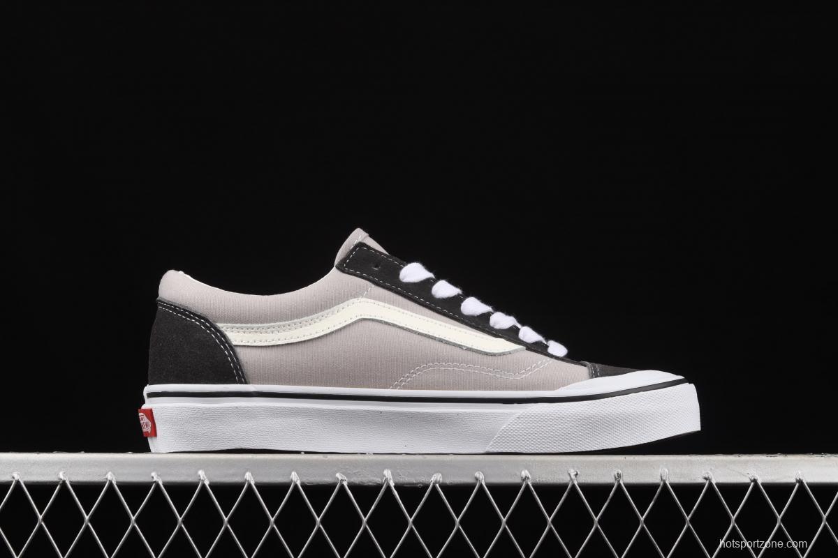 Vans Style 36 Decon SF Vance cool gray black half-moon Baotou killer whale low-top vulcanized board shoes VN0A3MVLK0A