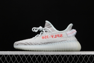 Adidas Yeezy 350V2 Real Boost Basf B37571 Darth Coconut 350 second generation combustible ice blue zebra BASF Boost