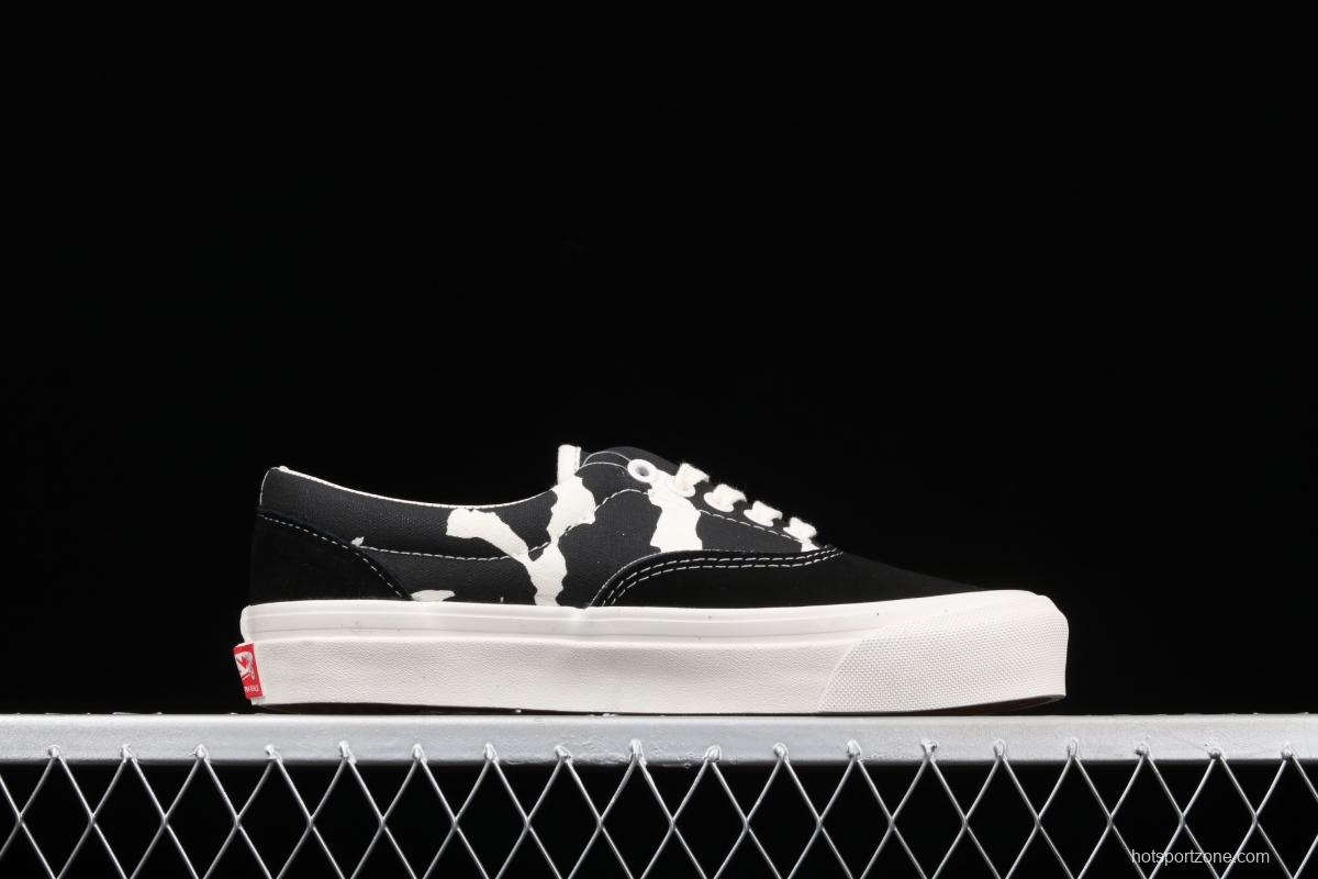Vans Og Era Lx 2021 new cow pattern stitching low-top casual board shoes VN0A3CXN4MB