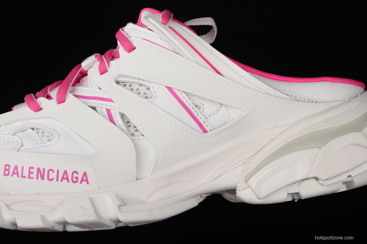Balenciaga Sneaker Tess s.Gomma MAILLE WHITE/ORANGE 2021ss 3.0 three-generation outdoor concept shoes semi-drag W3CP69055