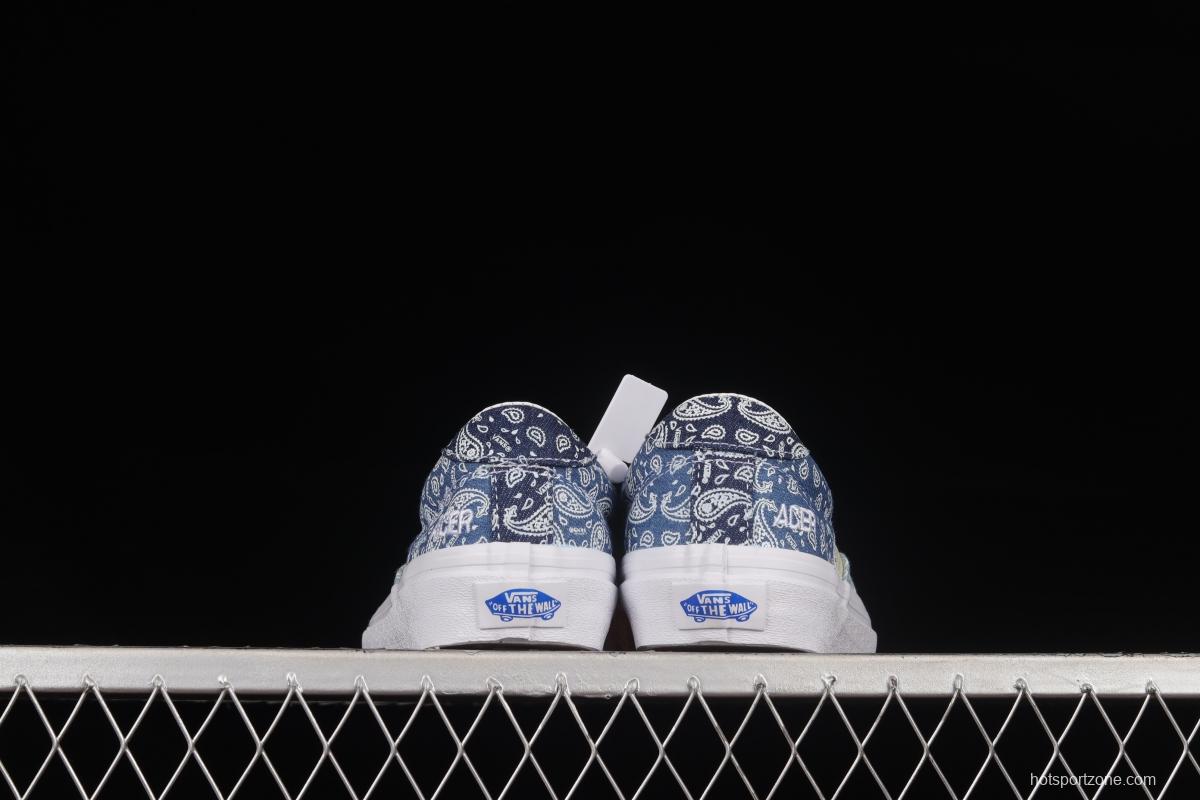 Vans Acer Ni Sp Cashew Flower Retro Denim Denim Blue Low Casual Sneakers VN0A4UWYASN