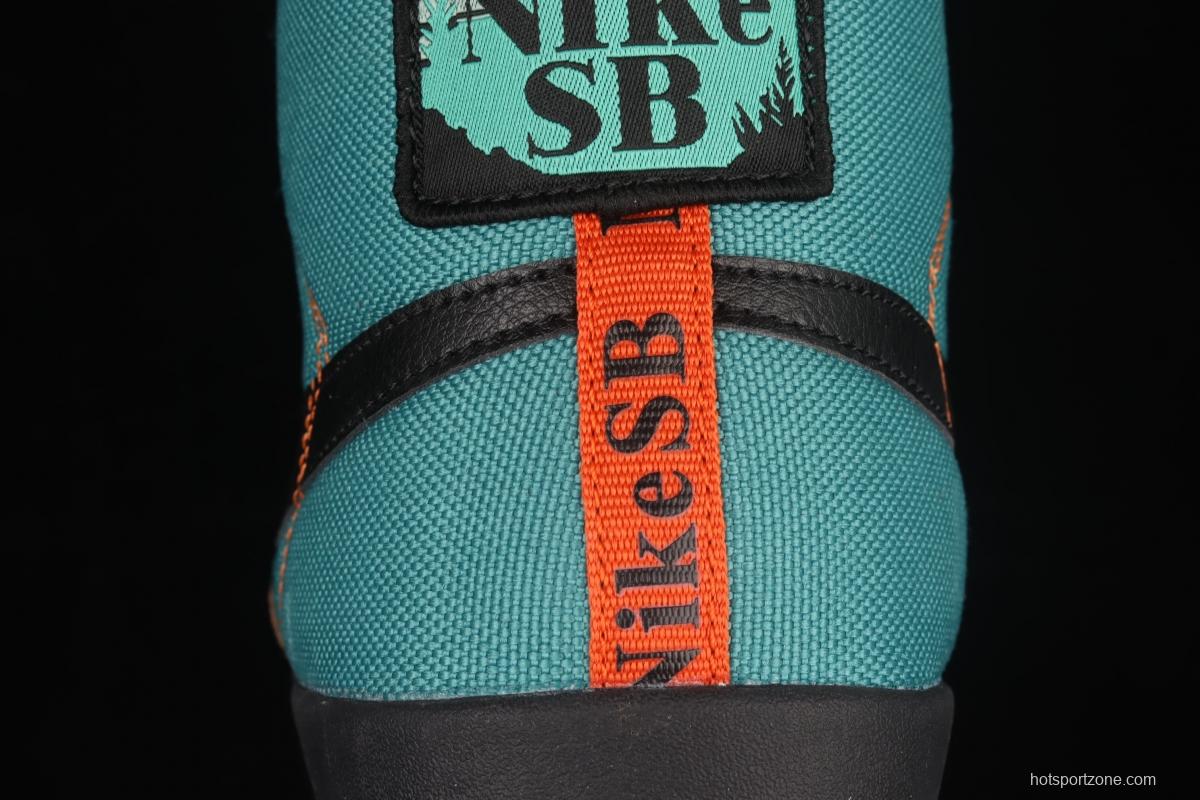 NIKE SB Blazer Mid Premium Acclimate Pack Trail Blazers high board casual board shoes DC8903-300