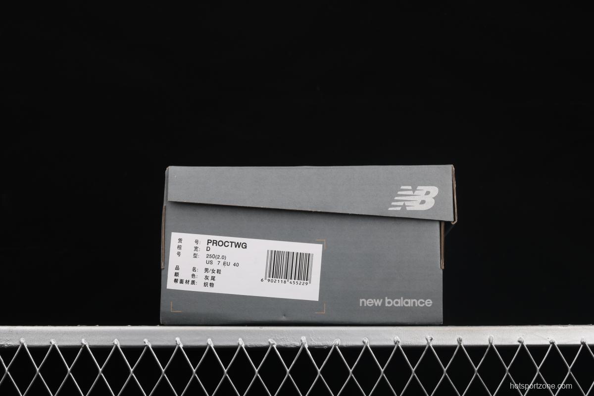 New Balance Proctsen New Bailun retro smile canvas leisure classic campus board shoes PROCTWG