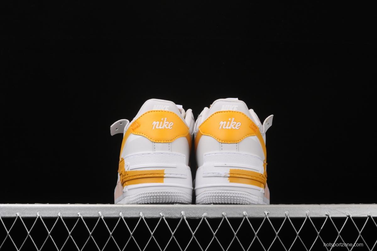 NIKE Air Force 1 ShAdidasow light weight heightened low-top 100-board shoes CQ9503-001