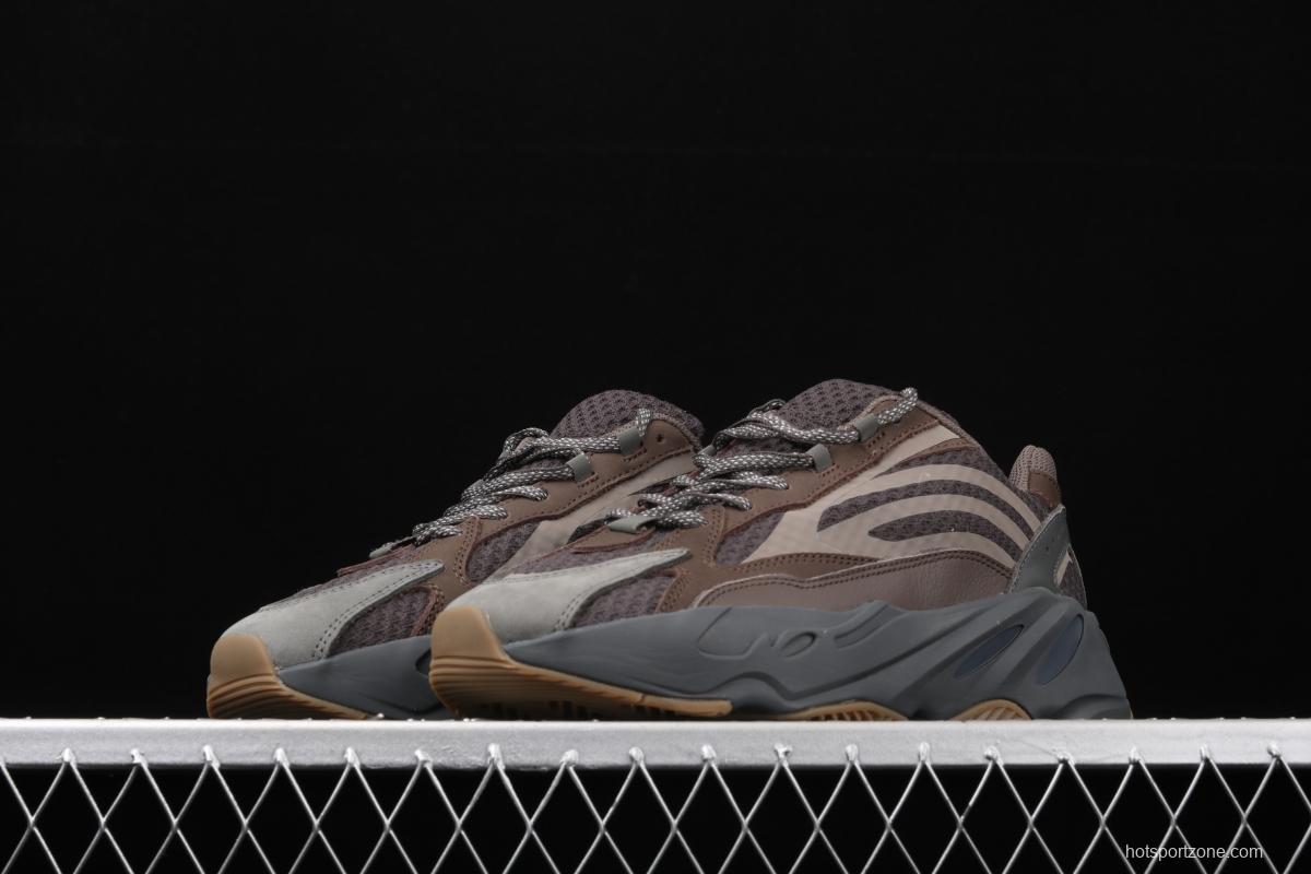 Adidas Yeezy Boost 700Inertia EG6860 Kanye coconut 700gray brown running shoes 3M reflective BASF popcorn