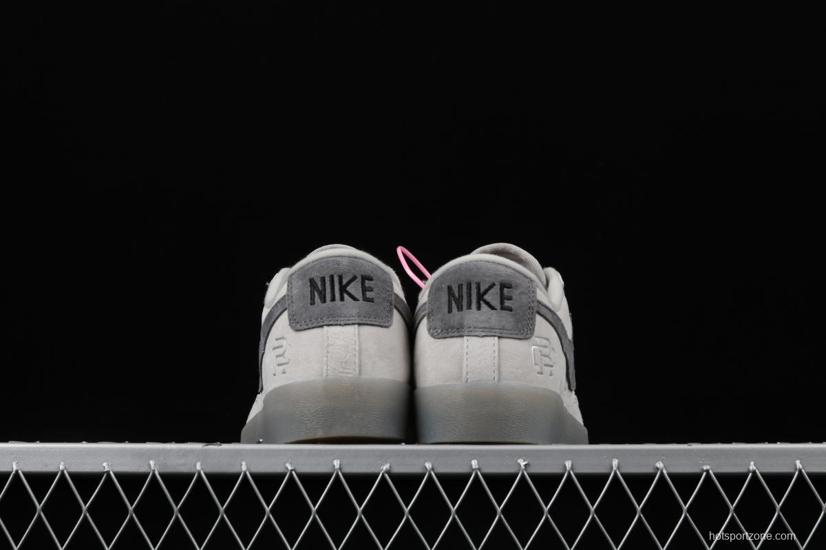 Reigning Champ x NIKE Blazer SB defending champion 3M reflective joint name board shoes 454471-009