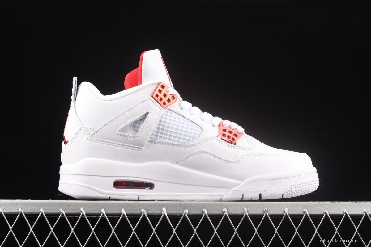 Air Jordan 4 Red Metallic White and Red CT8527-112